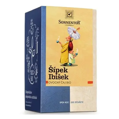 Sonnentor Čaj Šípek - ibišek BIO 54 g