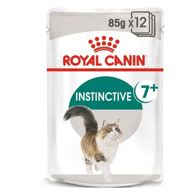 ROYAL CANIN INSTINCTIVE 7+ mokré krmivo v omáčce pro starší kočky 48 × 85 g