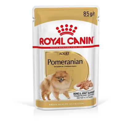 ROYAL CANIN POMERANIAN ADULT MOUSSE krmivo v kapsičce pro dospělé pomeraniany (> 8 měsíců), 12 ×