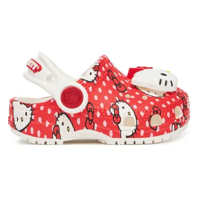 Nazouváky Crocs Hello Kitty Red Classic Clog T 210577 Barevná