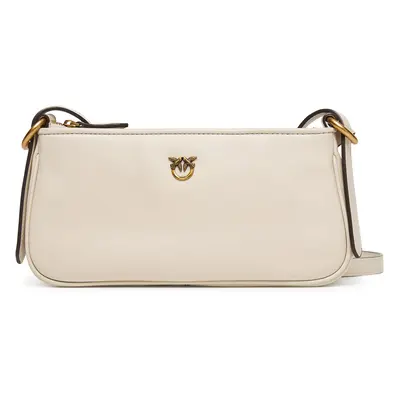 Kabelka PINKO Half Moon Baguette Mini AI 25-26 PLTT 105069 A0QO Écru