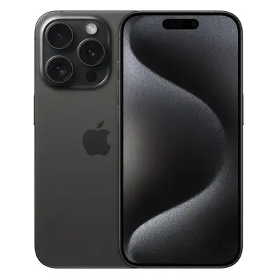 Apple iPhone 15 Pro 128GB Black Titanium Stav produktu: Velmi dobrý