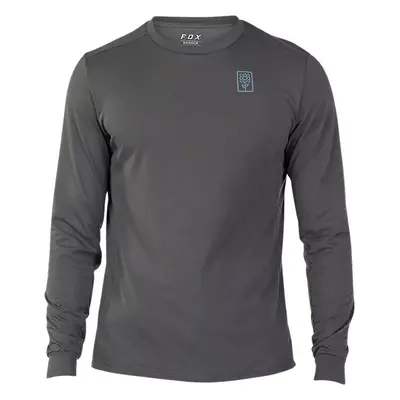 Pánský cyklo dres FOX Ranger Drirelease LS Jersey Dark Shadow