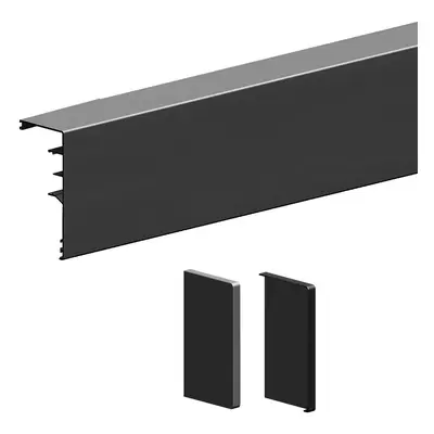 Hliniková Garnýž pro dřevěné dveře (řada VILEN) - Černá