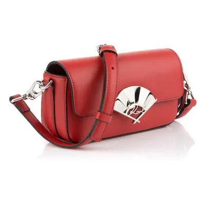 Crossbody karl lagerfeld k/signature fan sm crossbody haute red