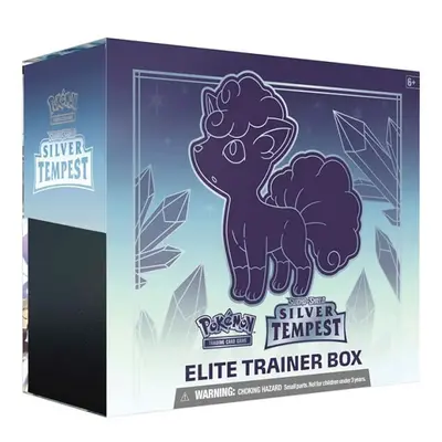 Pokémon Sword and Shield - Silver Tempest Elite Trainer Box – Alolan Vulpix VSTAR