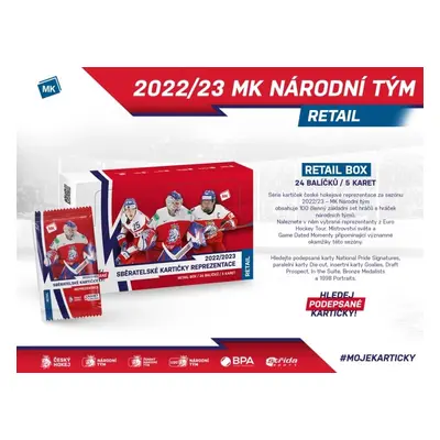 Hokejové karty národní tým 2022/2023 - Retail box