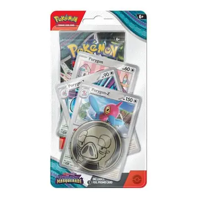 Pokémon Twilight Masquerade Premium Checklane Blister - Porygon