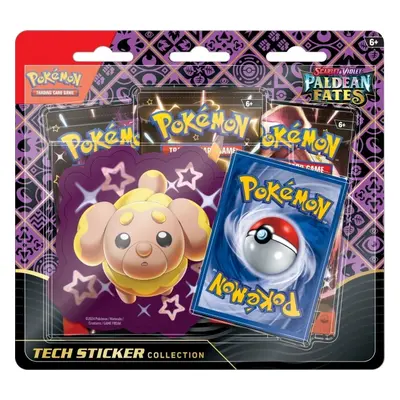 Pokémon Paldean Fates Tech Sticker Collection - Fidough