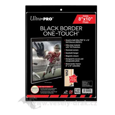 Obal na velkou fotografii - Ultra Pro One Touch Magnetic Holder 20x24 cm (Black Border)