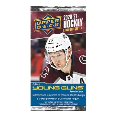 2020-21 Upper Deck Extended Series Retail booster - hokejové karty