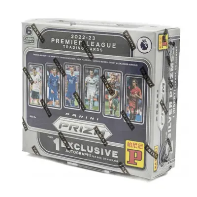 2022-2023 Panini Prizm Premier League TMALL box - fotbalové karty