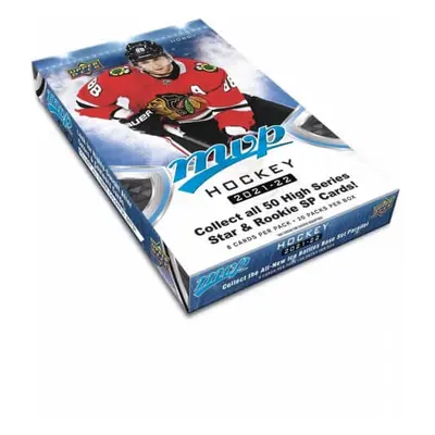 2021-22 NHL Upper Deck MVP Hobby box - hokejové karty