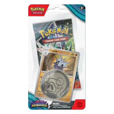 Pokémon Twilight Masquerade Checklane Blister - Pupitar