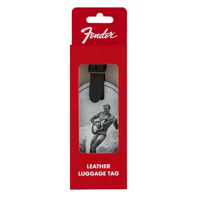 Fender Vintage Ad Luggage Tag Surfer