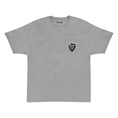 Fender Pick Patch Pocket Tee Athletic Gray M