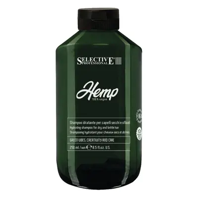 Hydratační šampon pro suché a lámavé vlasy Selective Professional Hemp Shampoo - ml + dárek zdar