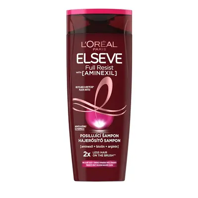 Šampon pro slabé vlasy Loréal Elseve Arginine Resist X3 - ml - L’Oréal Paris + dárek zdarma