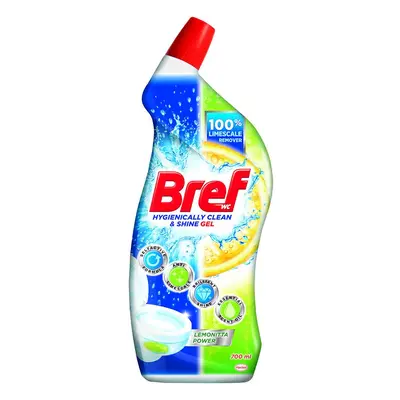 Bref wc čistič gel lemonitta 700 ml 717363