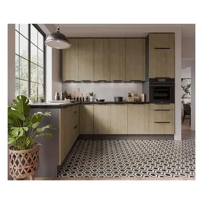 Kuchyňská linka Cremona ANT 210x290 cm bez kuchyňské desky