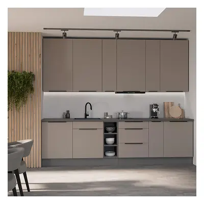 Kuchyňská linka Aria TA/ANT 300 cm bez kuchyňské desky