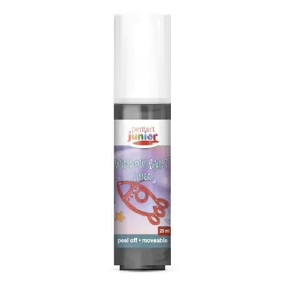 Pentart Barva na sklo slupovací PENTART 20 ml ČERNÁ KONTURA