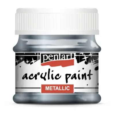 Pentart Akrylová barva metalická PENTART 50 ml TŘPYTIVÁ MODRÁ