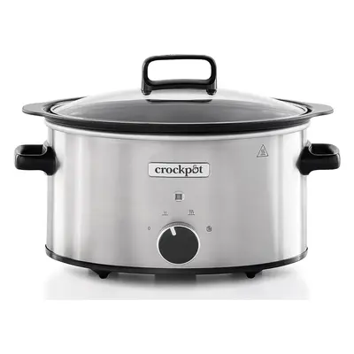 Pomalý hrnec CrockPot CSC085X / 3,5 l / nastavení teploty / hliníková nádoba / nerez Varianta: i