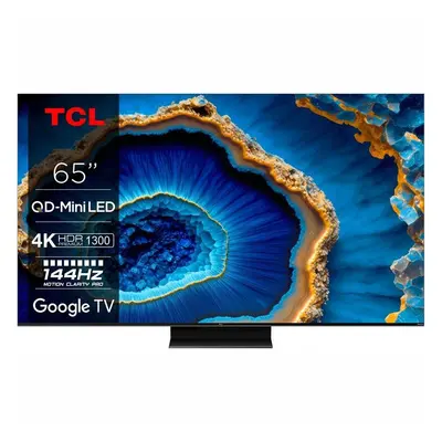 Smart televize TCL 65C805 / QLED / × px / 65" (164 cm) / 4K Ultra HD / titanová Varianta: ivi1