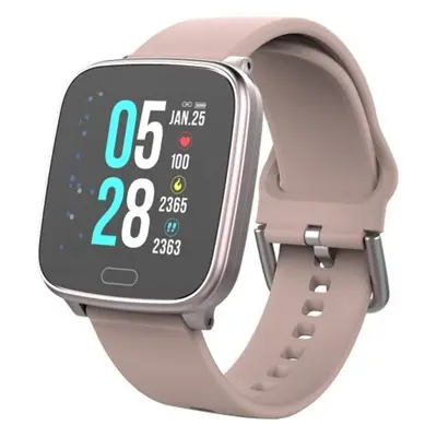 Smart hodinky Carneo SlimFit+ Rose Gold / IP68 / Bluetooth 4.0 / 1,3" (3,3 cm) TFT displej / x p