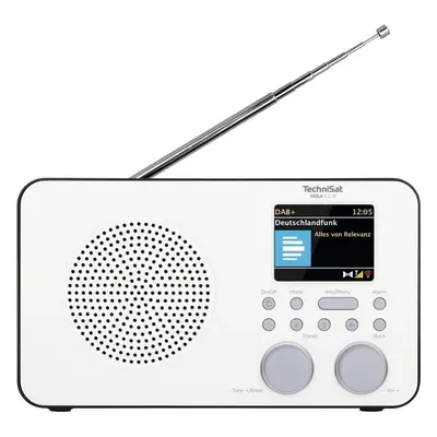 Internetové rádio TechniSat Viola C IR / W / DAB+/FM / bílá Varianta: ivi1