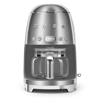 Kávovar na překapávanou kávu Smeg 50's style DCF02SSEU / W / 1,4 l / nerezová ocel / chrom Varia