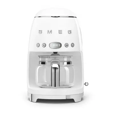 Kávovar na překapávanou kávu Smeg 50's style DCF02WHEU / W / 1,4 l / lesklá bílá Varianta: ivi3