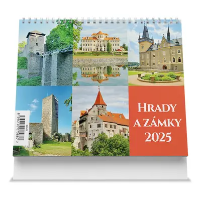 Hrady a zámky - stolní kalendář