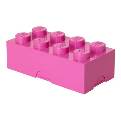 LEGO box na svačinu růžová