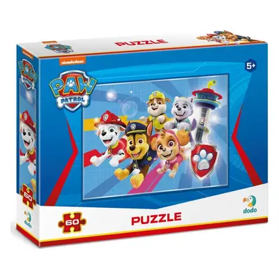 Puzzle Tlapková patrola Hurá do akce dílků