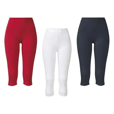 esmara® Dámské capri legíny (XS (32/34), červená)