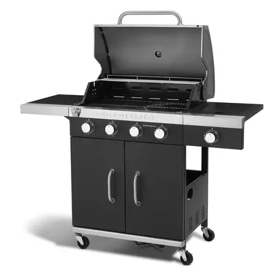 Grillmeister Plynový gril 19,7 kW, 4+1 s keramickým hořákem