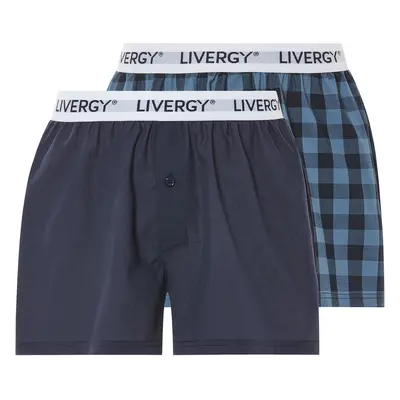 Livergy® Pánské boxerky Xxl, kusy (7/Xl, káro/zelená)