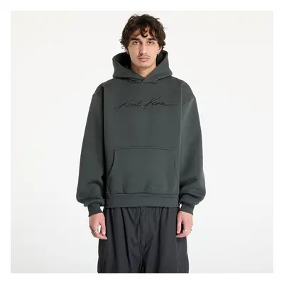 Mikina Karl Kani Autograph Heavy Sweat OS Hoodie Black