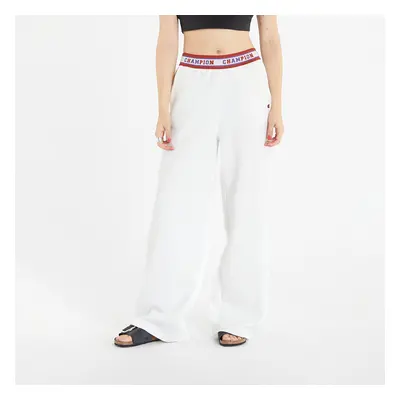 Kalhoty Champion Wide Leg Pants White