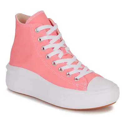 Converse  CHUCK TAYLOR ALL STAR MOVE PLATFORM SEASONAL COLOR-LAWN FLAMINGO  Růžová