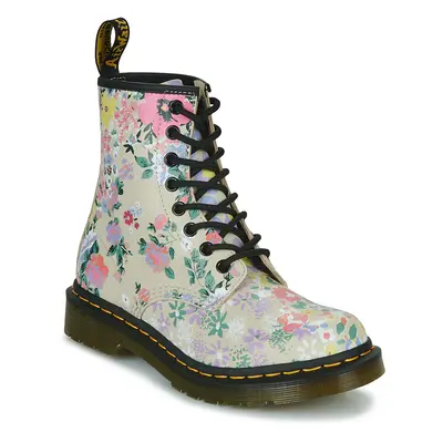 Dr. Martens  1460 FLORAL MASH UP  Béžová