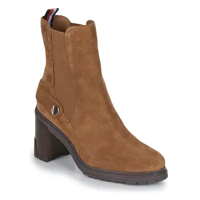 Tommy Hilfiger  Outdoor High Heel Boot  Hnědá