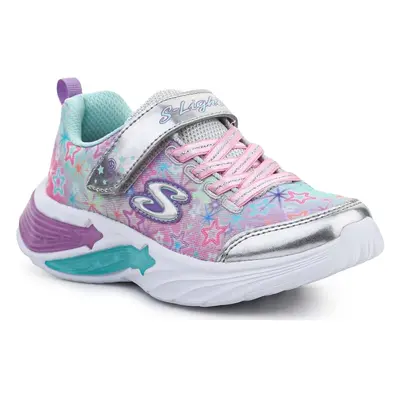 Skechers  S Lights Star Sparks Silver/Multi 302324L-SMLT  ruznobarevne