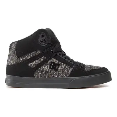 DC Shoes  Pure high-top wc ADYS400043 BLACK/BLACK/BATTLESHIP (KKB)  Černá