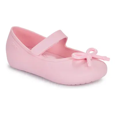 Crocs  Brooklyn Bow Mary Jane Flat T  Růžová