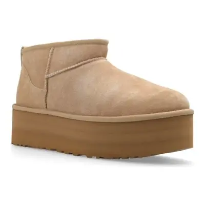 UGG  BOTY  ULTRA MINI PLATAFORM  Béžová