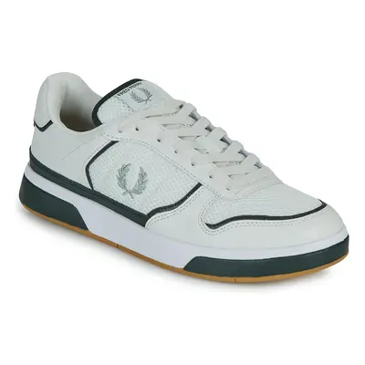 Fred Perry  B300 LEATHER/MESH  Bílá