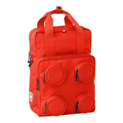 Lego  Brick 2x2 Backpack  Červená